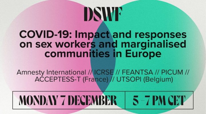 COVID-19: Impact and responses from sex workers and marginalised communities in Europe